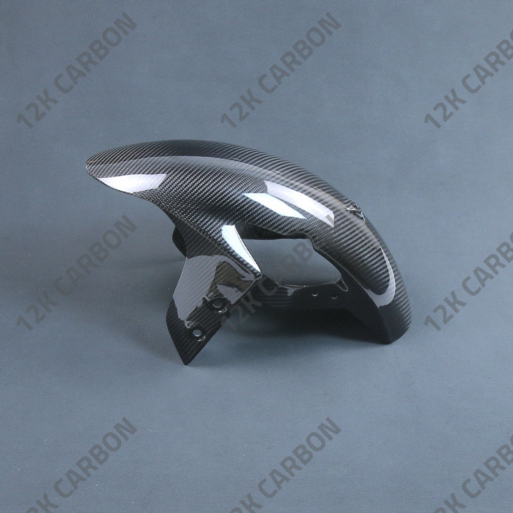 Carbon Fiber Front Fender Mudguard Hugger For YAMAHA R7 – view 4