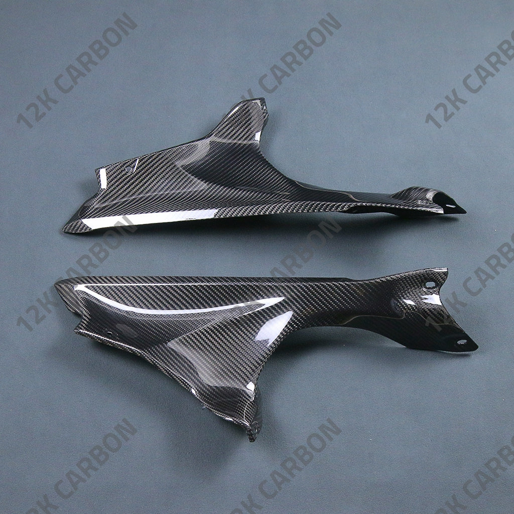 Carbon Fiber Dash Board Side Fairings Covers For YAMAHA R7 – view 3