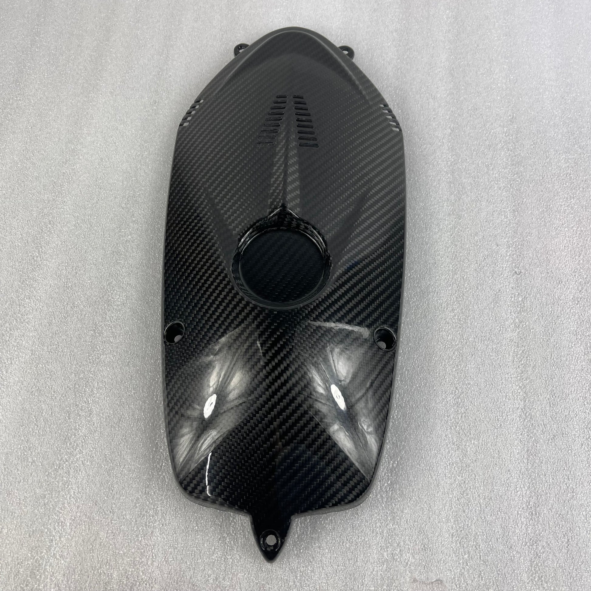 BMW R nine T Carbon Fiber Alternator Water Cooler Cover