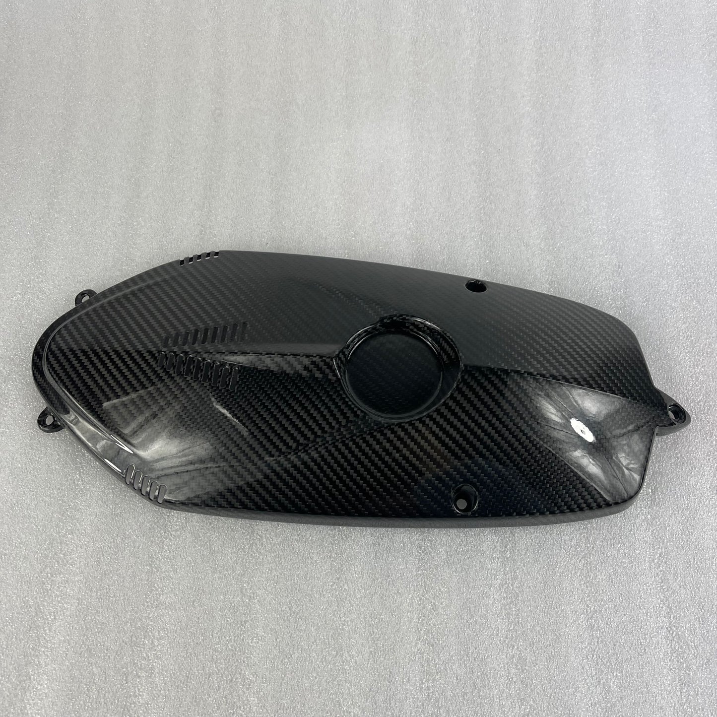 BMW R nine T Carbon Fiber Alternator Water Cooler Cover – view 2