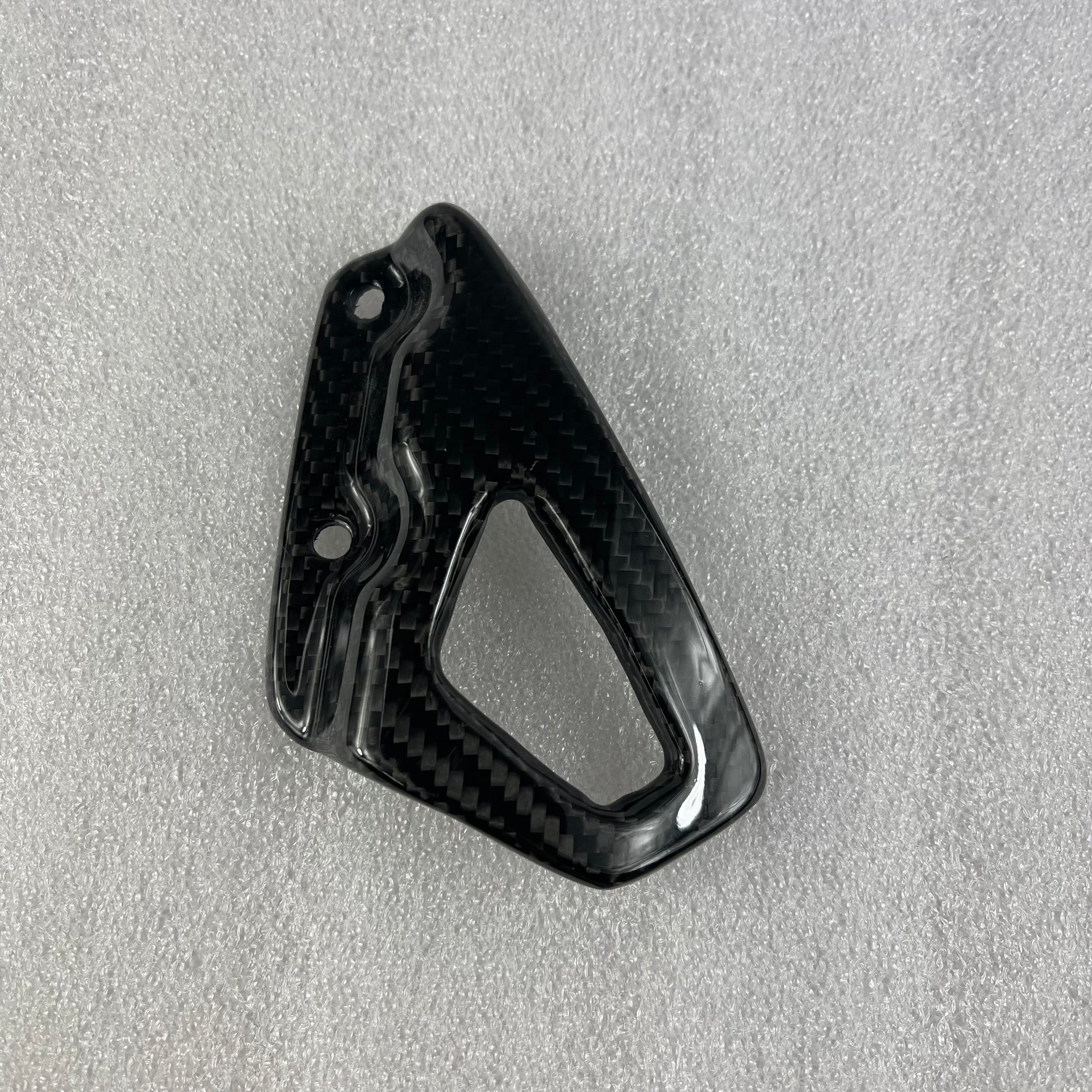 BMW R nine T Carbon Fiber Foot Peg Rest Panel – view 2