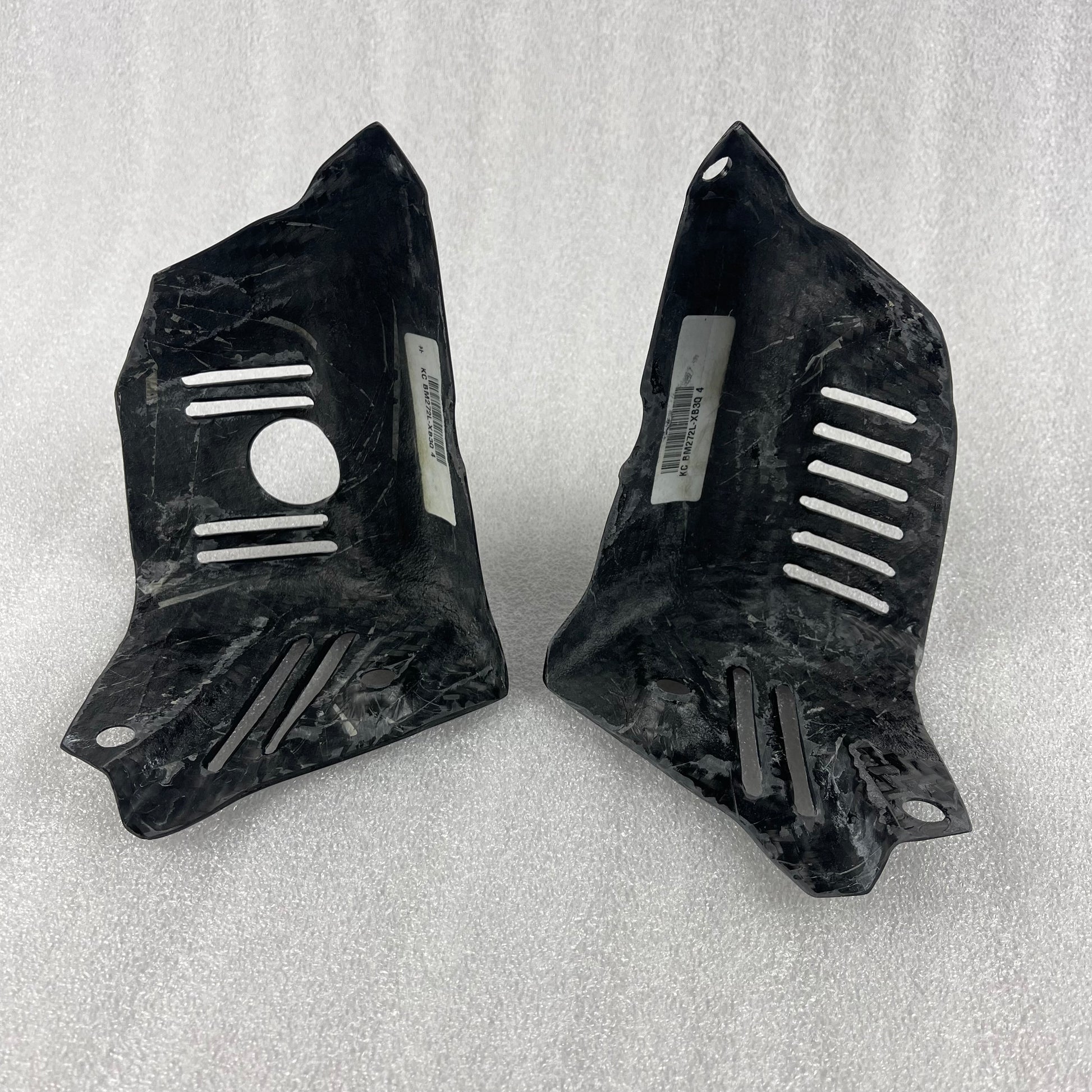 BMW R nine T Carbon Fiber Side Cover Engine Protectors – view 3