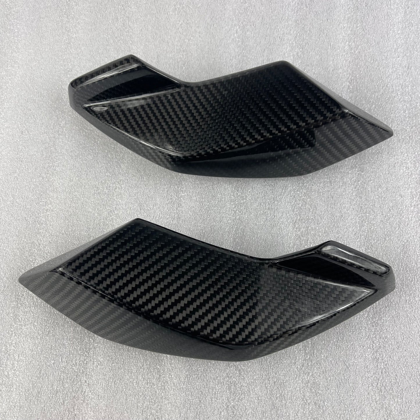BMW S1000R Carbon Fiber Headlight Side Fairings – view 2