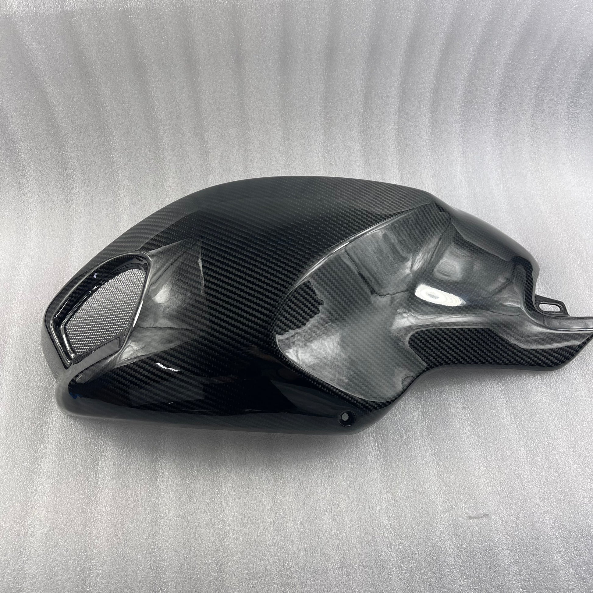 DUCATI MONSTER 659 696 796 1100 Carbon Fiber Tank Cover Panels – view 2