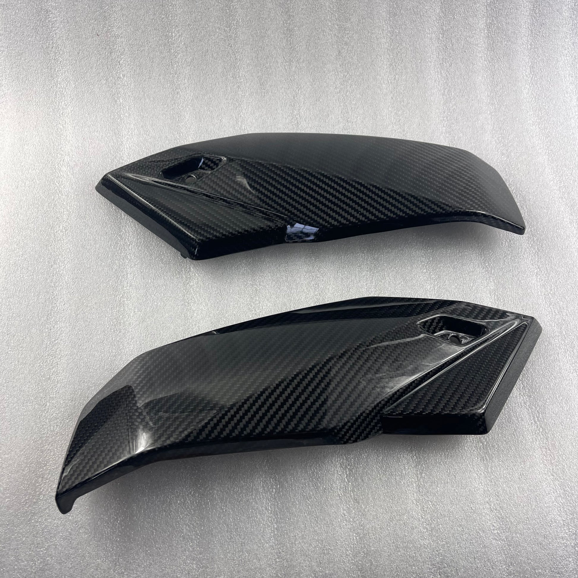 BMW S1000R Carbon Fiber Lower Side Fairing Belly Pan Panel