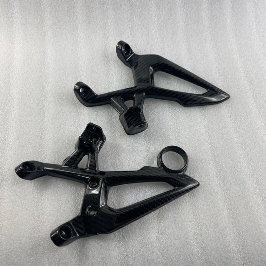 BMW S1000R Carbon Fiber Foot Rest Pedal Heel Plate