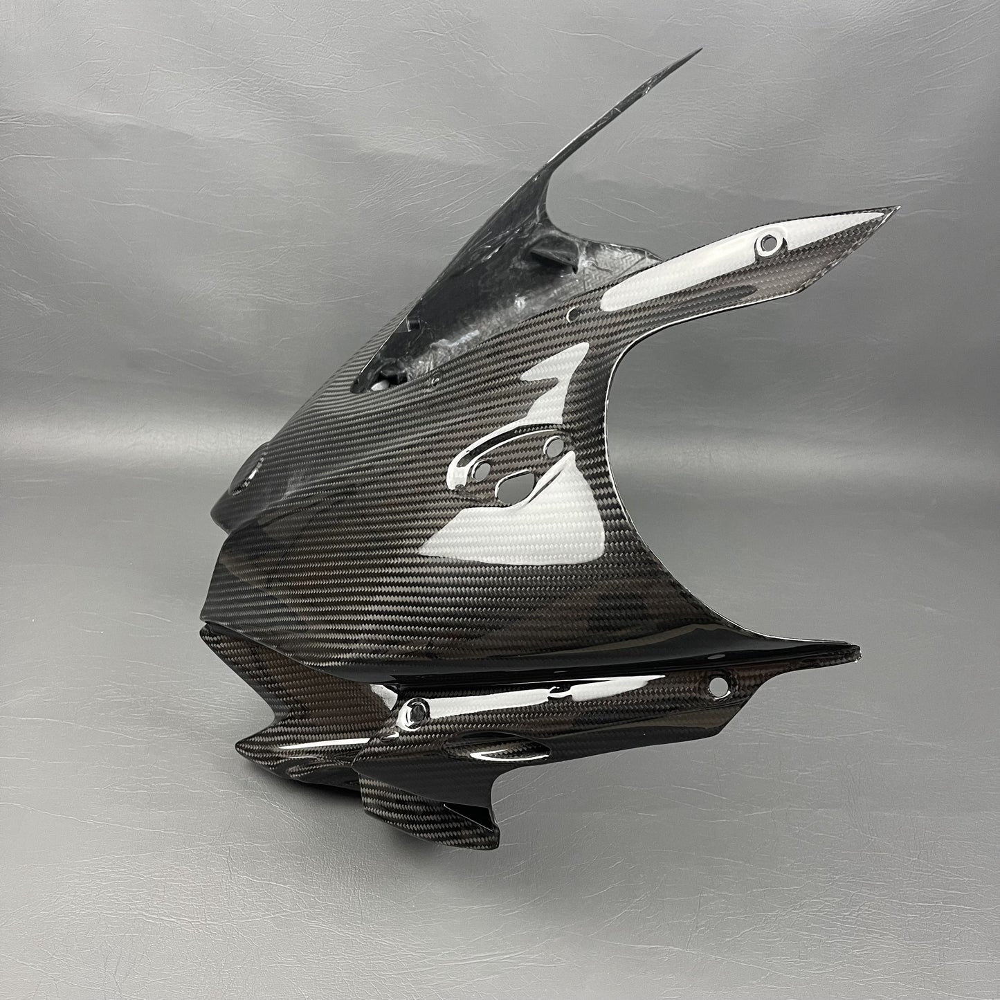 Kawasaki Ninja H2 SX Carbon Fiber Front Nose Fairing – view 2