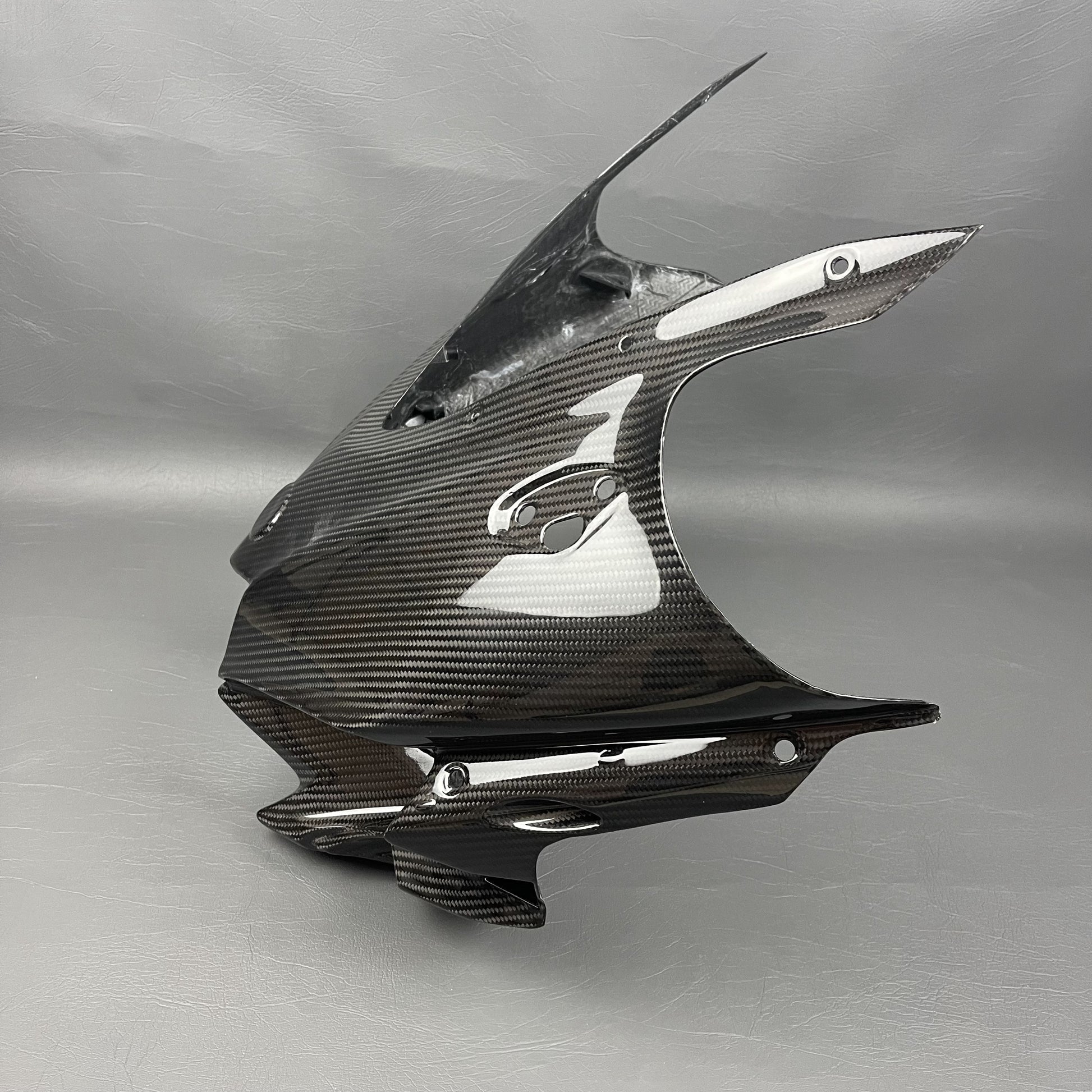 Kawasaki Ninja H2 SX Carbon Fiber Front Nose Fairing – view 2