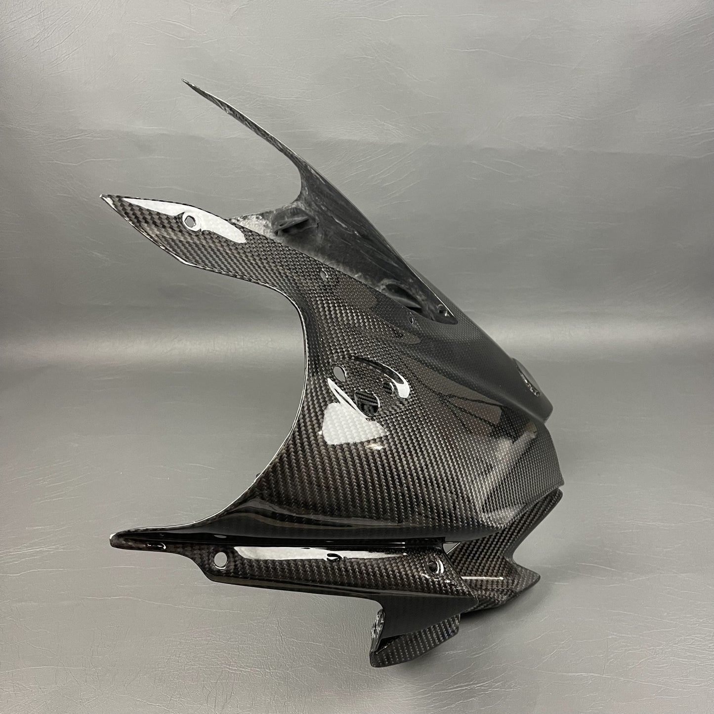Kawasaki Ninja H2 SX Carbon Fiber Front Nose Fairing – view 3