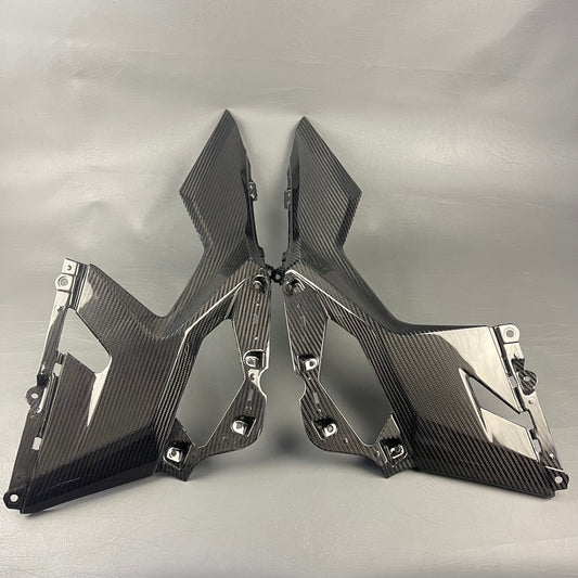 Kawasaki Ninja 400 Carbon Fiber Lower Side Fairings