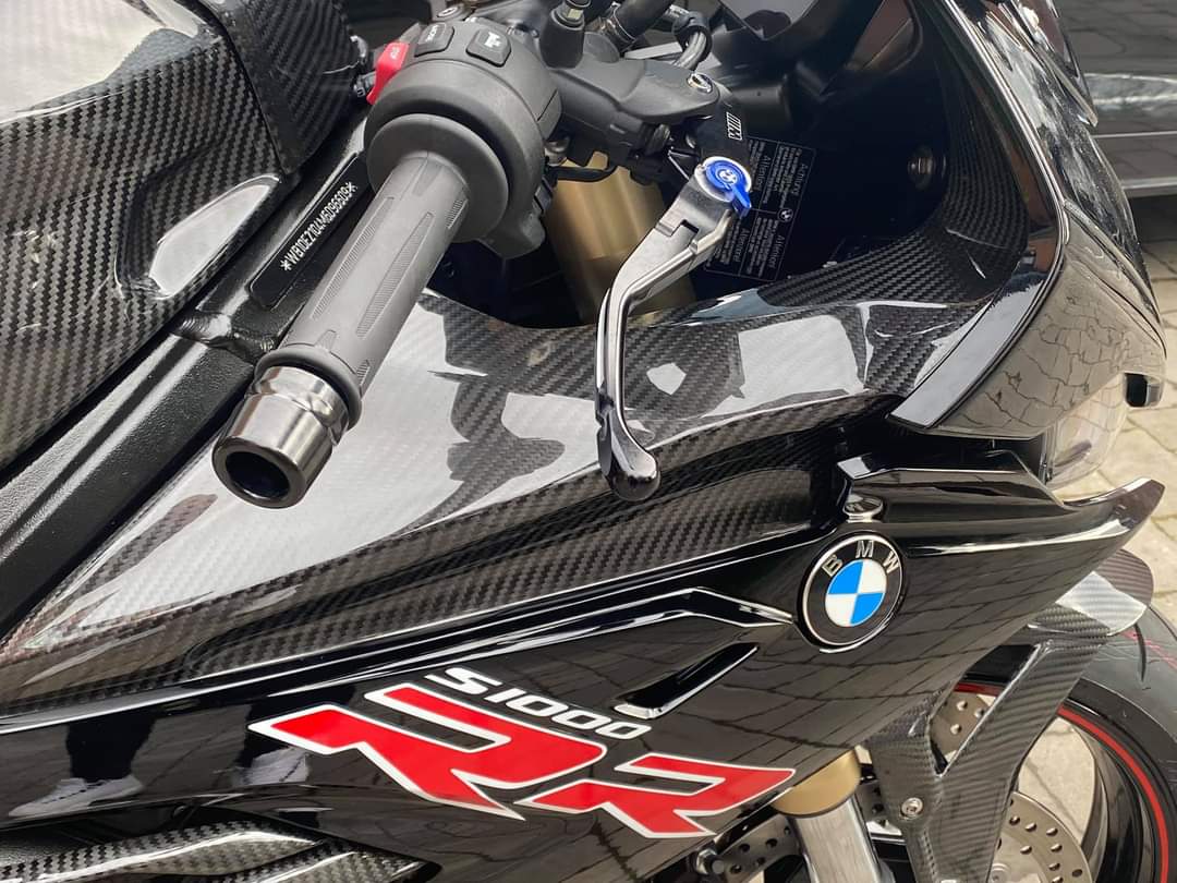 BMW S1000RR M1000RR Carbon Fiber Dash Board Upper Side Fairing – view 4